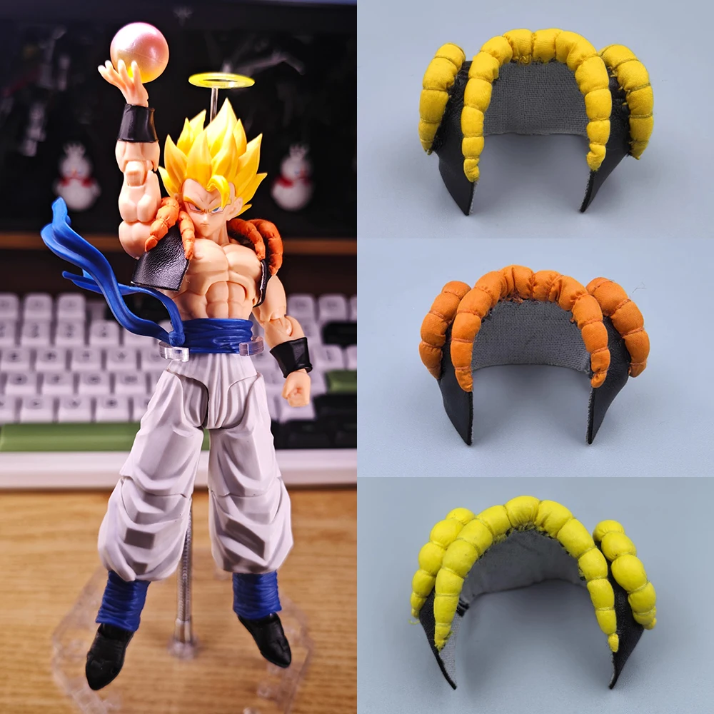 【Nur Kleidung】 SHF 1/12 japanische Anime Gogeta Black Chicken Weste Kleidung für 6" Actionfigur Modell