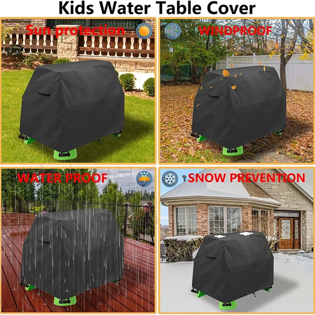 Kids Sand and Water Table Toys Covers Dustproof Outdoor Water Play Table Cover for Step 2 Rain Showers Splash Pond Water Table