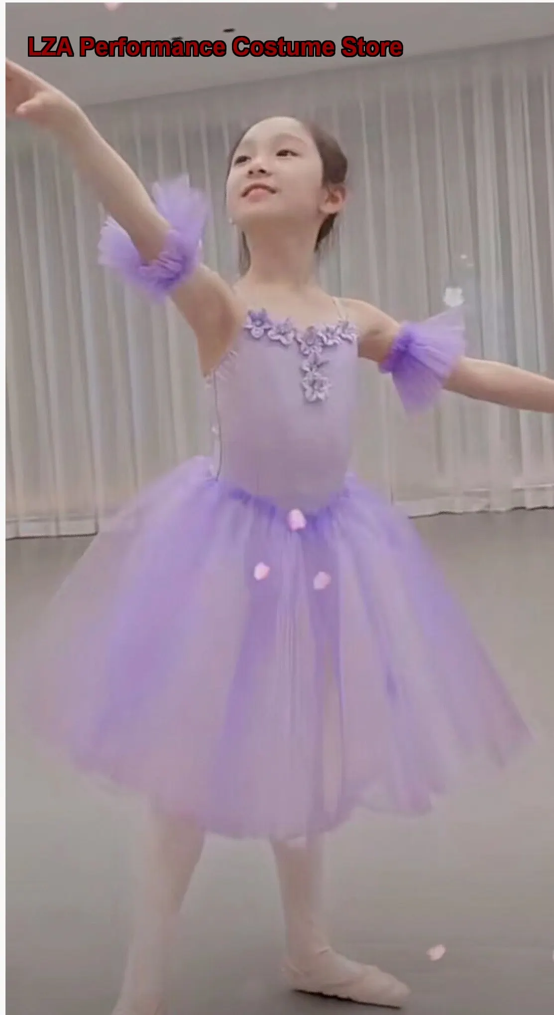 vestido-de-baile-profesional-para-ninas-falda-larga-color-morado-claro-falda-tutu-esponjosa-para-ninas