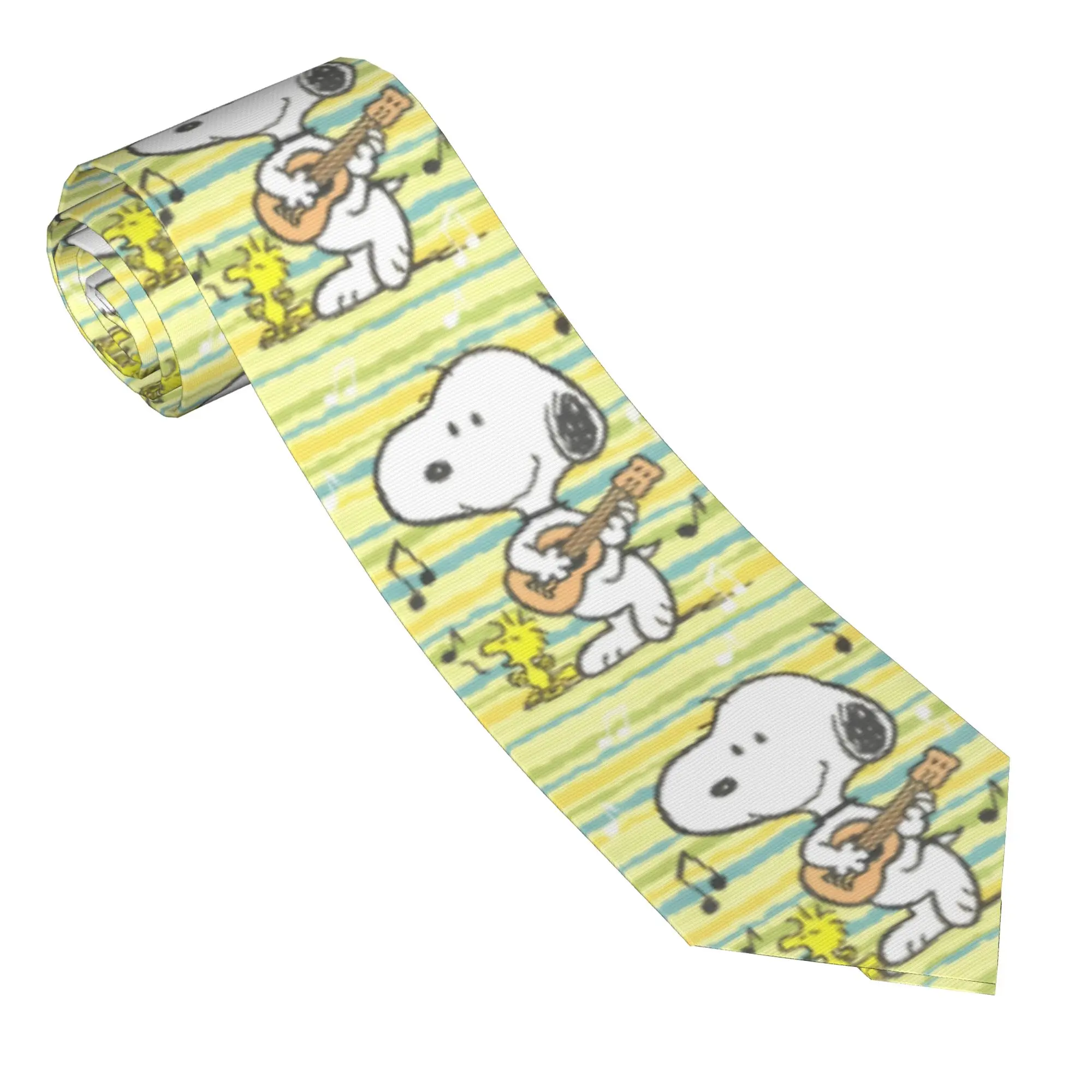 

Necktie Cute Snoopys Men Women Slim 8 cm Neck Ties Cartoon Manga snoopy for Men Daily Wear Cravat Wedding Accessories Gift