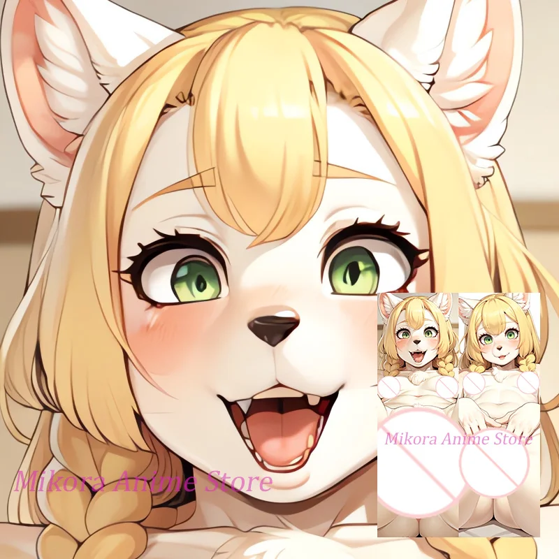 

Dakimakura Lillie Furry Anime Body Pillow Cover Double Sided Print Life Size Pillowcase Gift