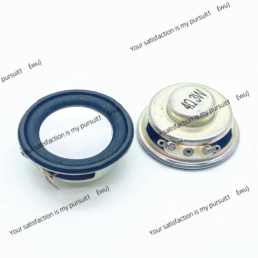 4Pcs 4CM Diameter Speaker Horn - 3W 4R Mini Amplifier, Rubber Gasket Loudspeaker Trumpet
