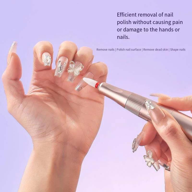Nail Art Tools Available Electric Nail Files Lightweight and Portable Professional Nail Salon Portable Nail Shaping Tools 2026