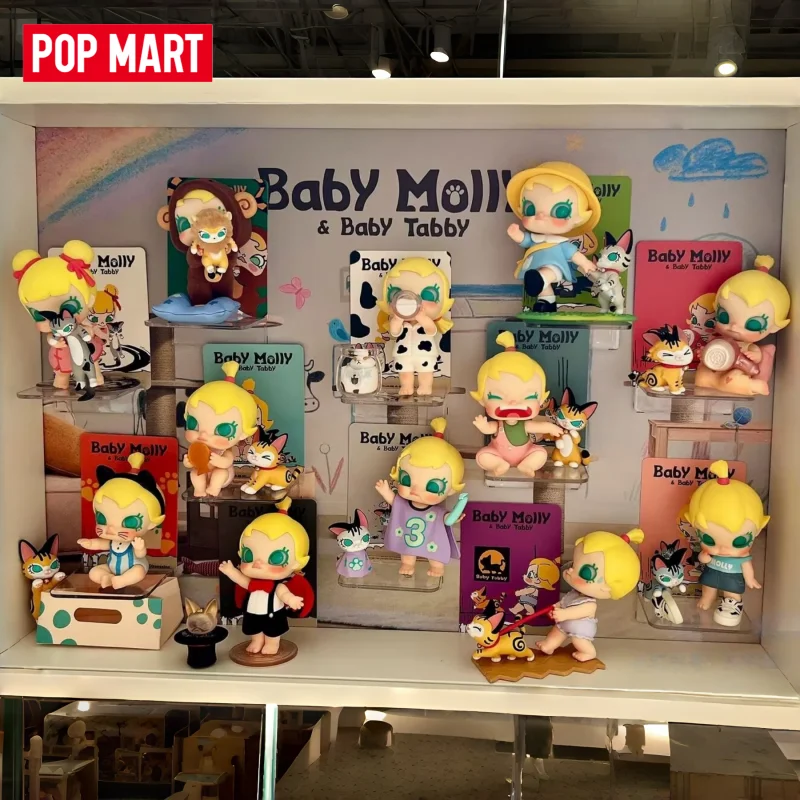 POPMART X KENNYSWORK Genuine Molly & Baby Tabby Series Blind Box