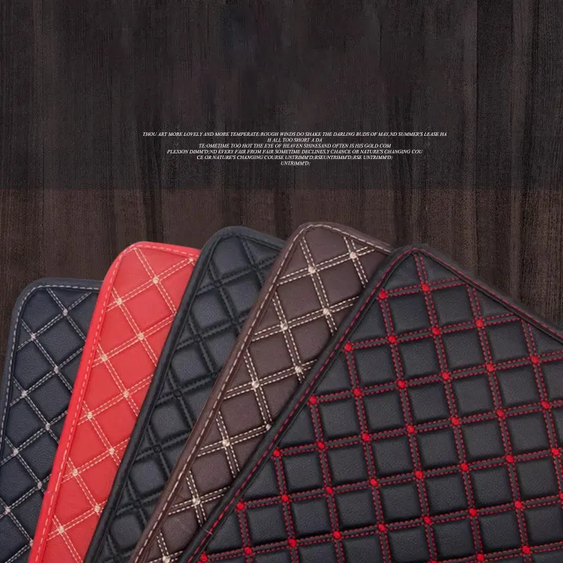 Custom Fit Full Coverage Leather Trunk Mat for Smart 451 453 Fortwo All Inclusive Trunk Cushion Cover Interior Upgrade