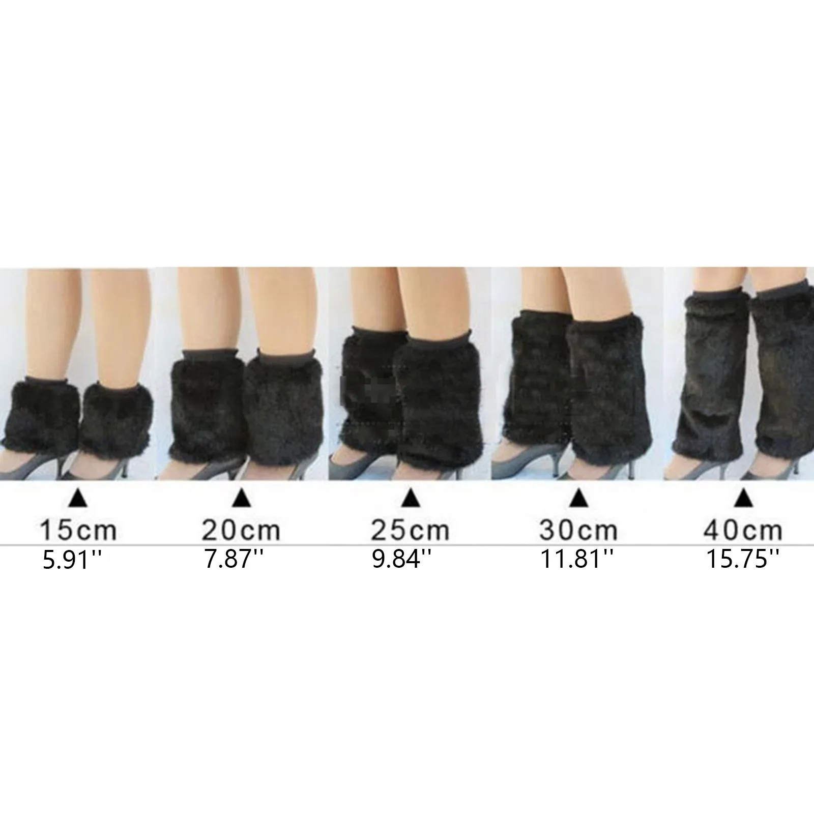 Led Leg Warmer Women\'s Leg Warmers Girls Kawaii Leg Warm Fuzzy Leg Warmers Winter Fluffy Leg Warmers Soft Y2K Leg Warmers