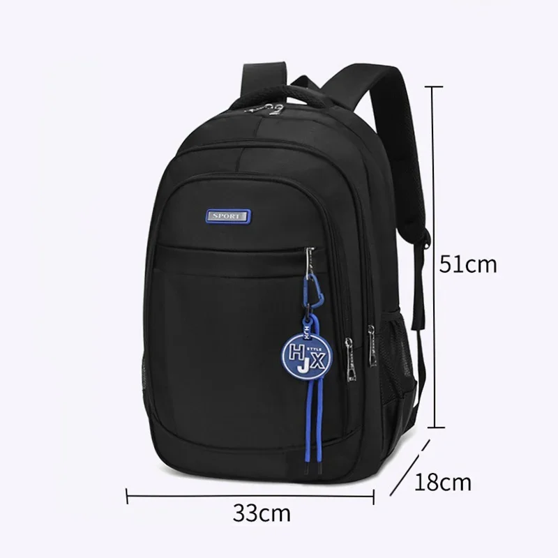 Laptop Backpack Men\'s New Large Capacity Travel Bag Waterproof Business Lightweight Men\'s Schoolbag High School Student 17\