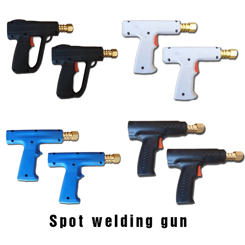 New Pro Spot Welding Gun Car Dent Repair Machine Accessory Brass Chuck Spotter Studder Welder Pistol With 3 Extra Trigger Parts
