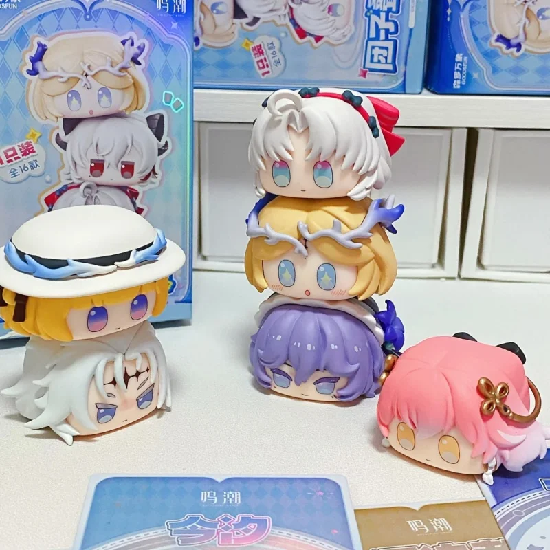 

New Hot Genuine Goodsfun Wuthering Waves Dumpling Stacking Blind Box Cartethyia Mystery Box Jiyan Cantella Gift For Collectors