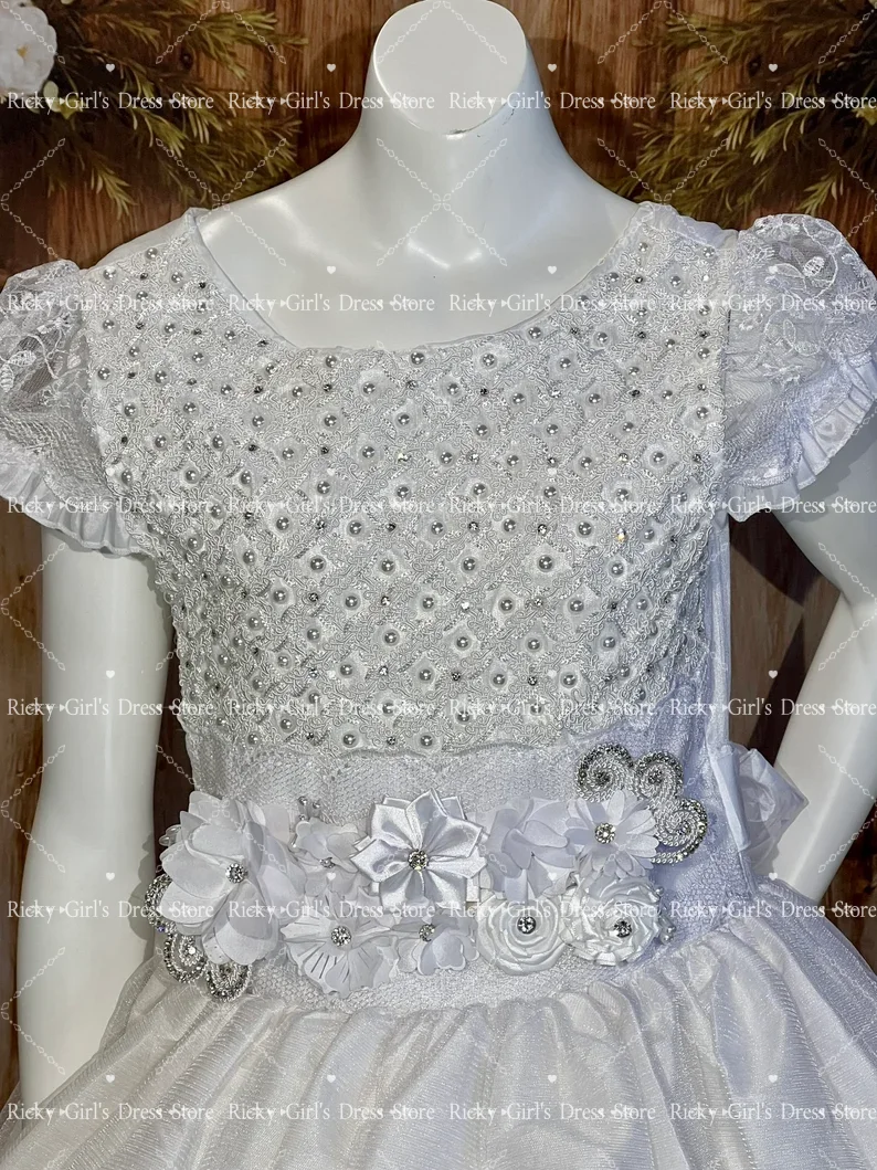 3d-floral-lace-white-flower-girl-dress-for-wedding-high-waist-short-sleeves-formal-gowns-beaded-long-customized-communion-gown