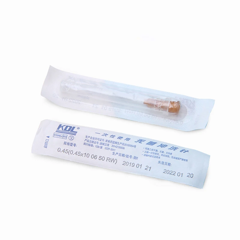 Conde Lai เข็มปราศจากเชื้อแบบใช้แล้วทิ้งสําหรับ Ophthalmic Lacrimal ท่อชลประทานเข็มตรงมุมทันตกรรม Eye ชลประทานเข็ม