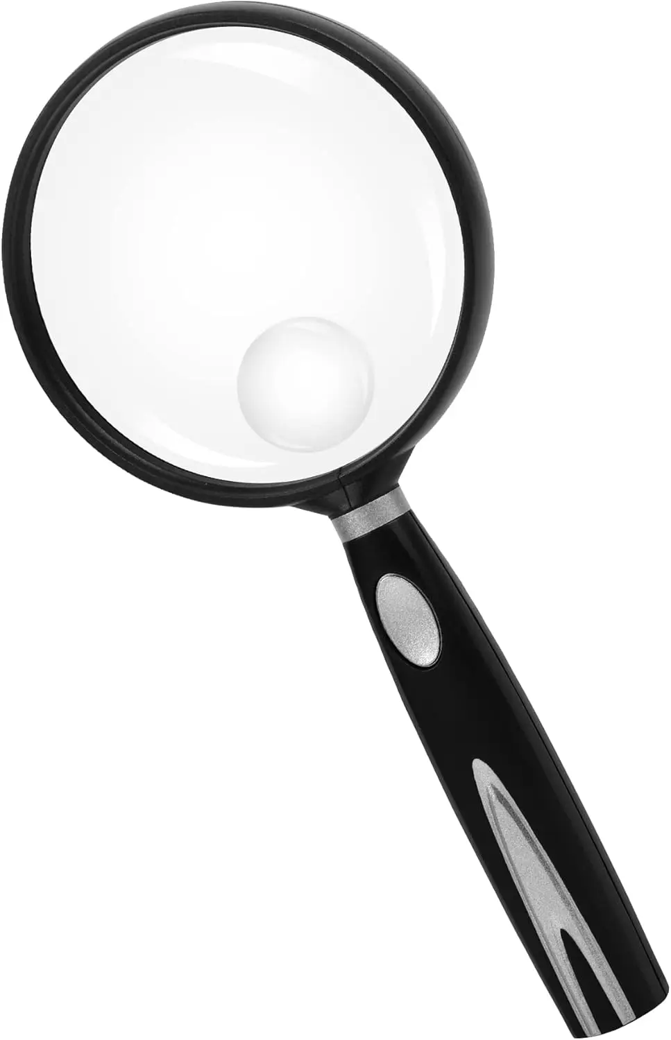 Handheld Magnifiers 10X & 30X Shatterproof Lens Non-Slip Grip – for Adults' Close Work Seniors' Reading Kids' Nature Exploration