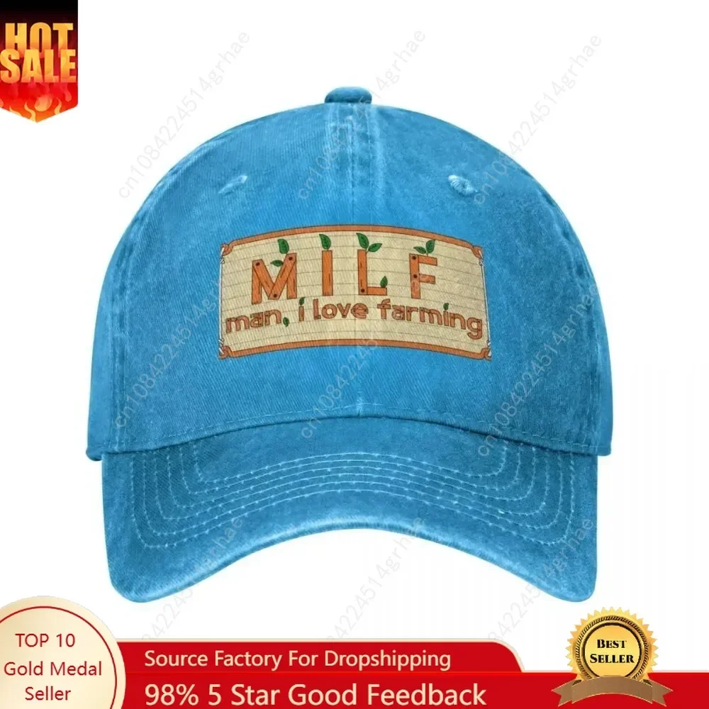 2025 Summer Man I Love Farming Baseball Cap Hiking Hat Kids Hat Woman Hat  Casual and Versatile Outdoor Sun Protection Fashion