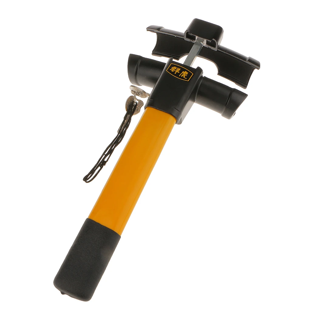 

Heavy Duty Metal Steering Lock Waterproof Anti Theft System for Car Self-car Key Cover and Parking Safety