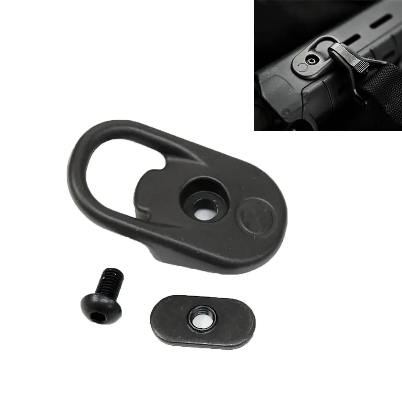 Tactical Sling Mount Adapter MS1 MS2 MS3 RSA GBB Sling Strap Buckle 20mm Rail Slings Adapter Base To MOE/M-LOK/KeyMod Handguard