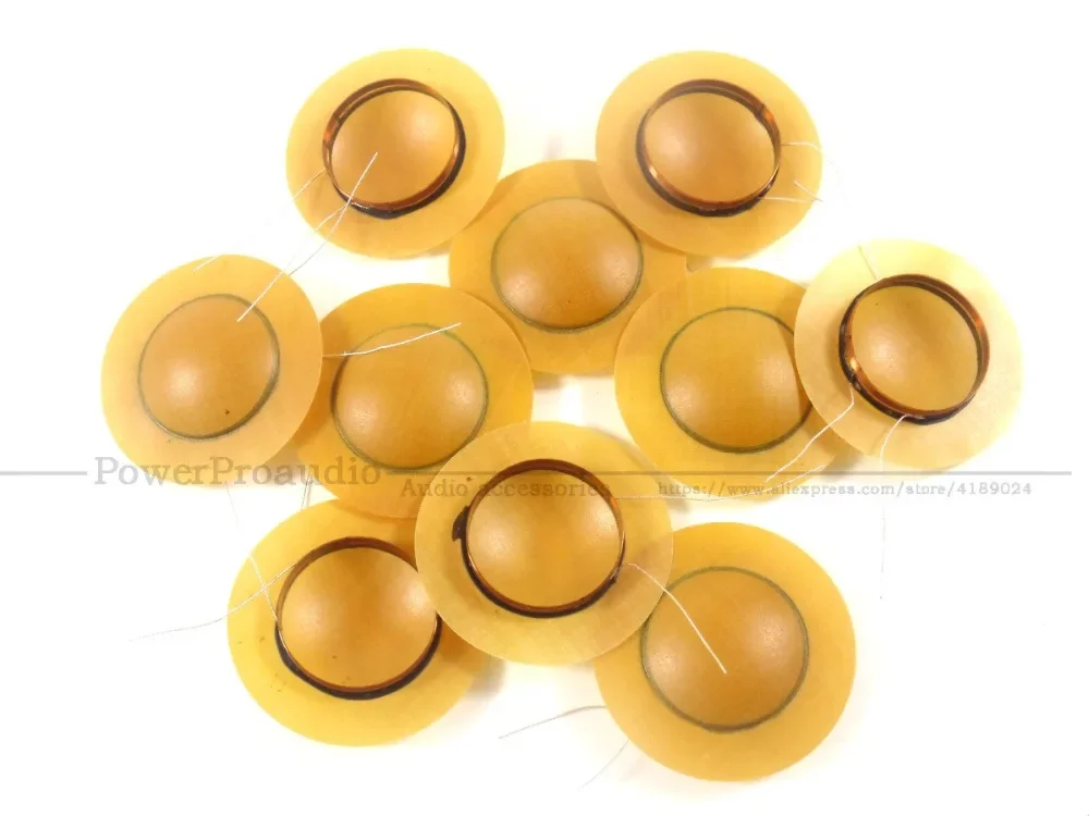 10 قطعة/السلع 25.4 مللي متر 25.5 مللي متر 1 بوصة 1 ''الراتنج استبدال الحجاب الحاجز القرن 4Ohm أو 8 أوم (سلك الرصاص نفس الحجم)
