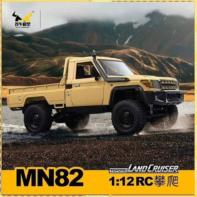 Mn82 2.4g Rc Lc79 1:12 Rc Off-road Car Model Rtr Version 4wd 280 Motor Remote Control Pickup Truck Model samochodu dla chłopców Prezent dla dorosłych