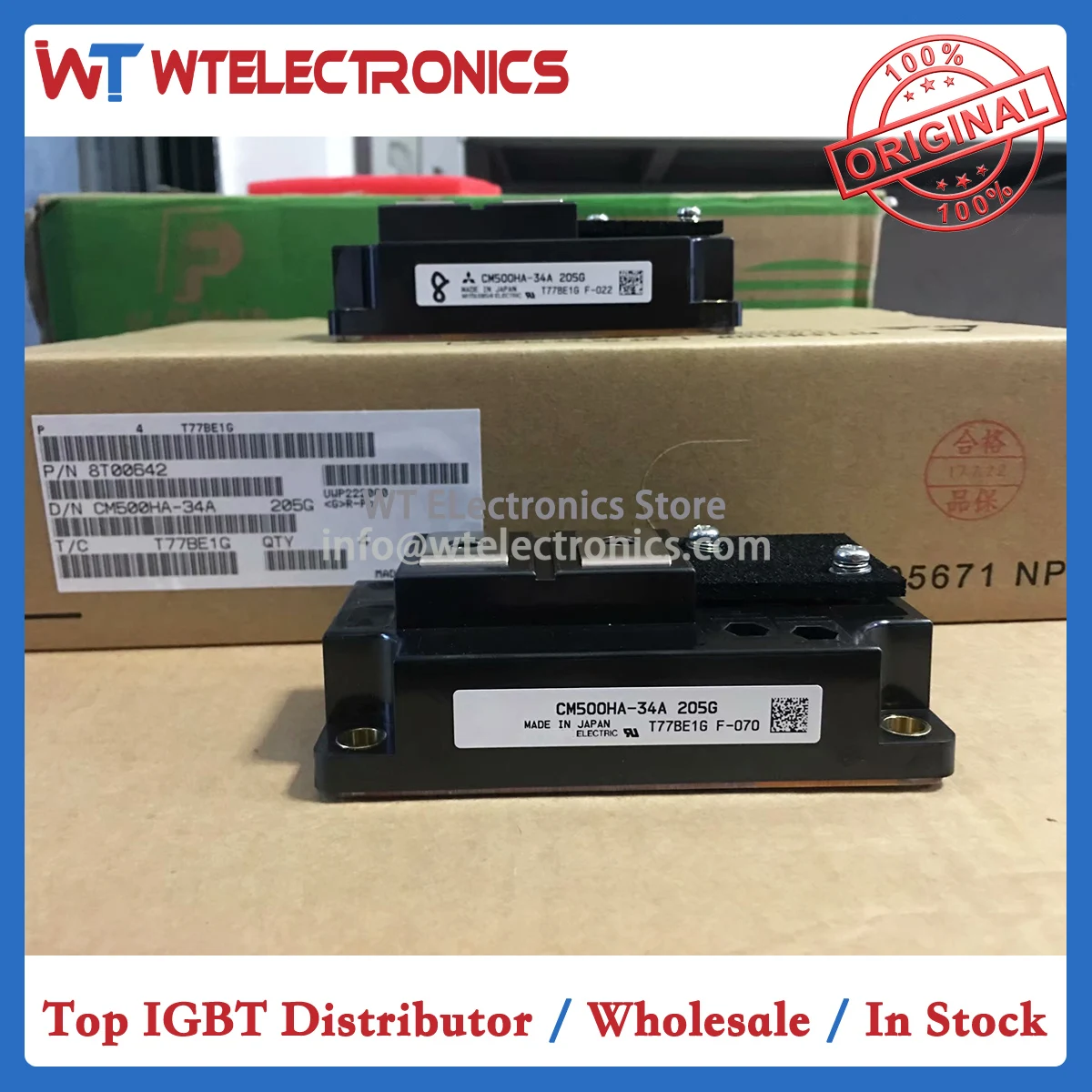 

New Original CM500HA-34A IGBT Module CM500HA 34A CM500HA34A