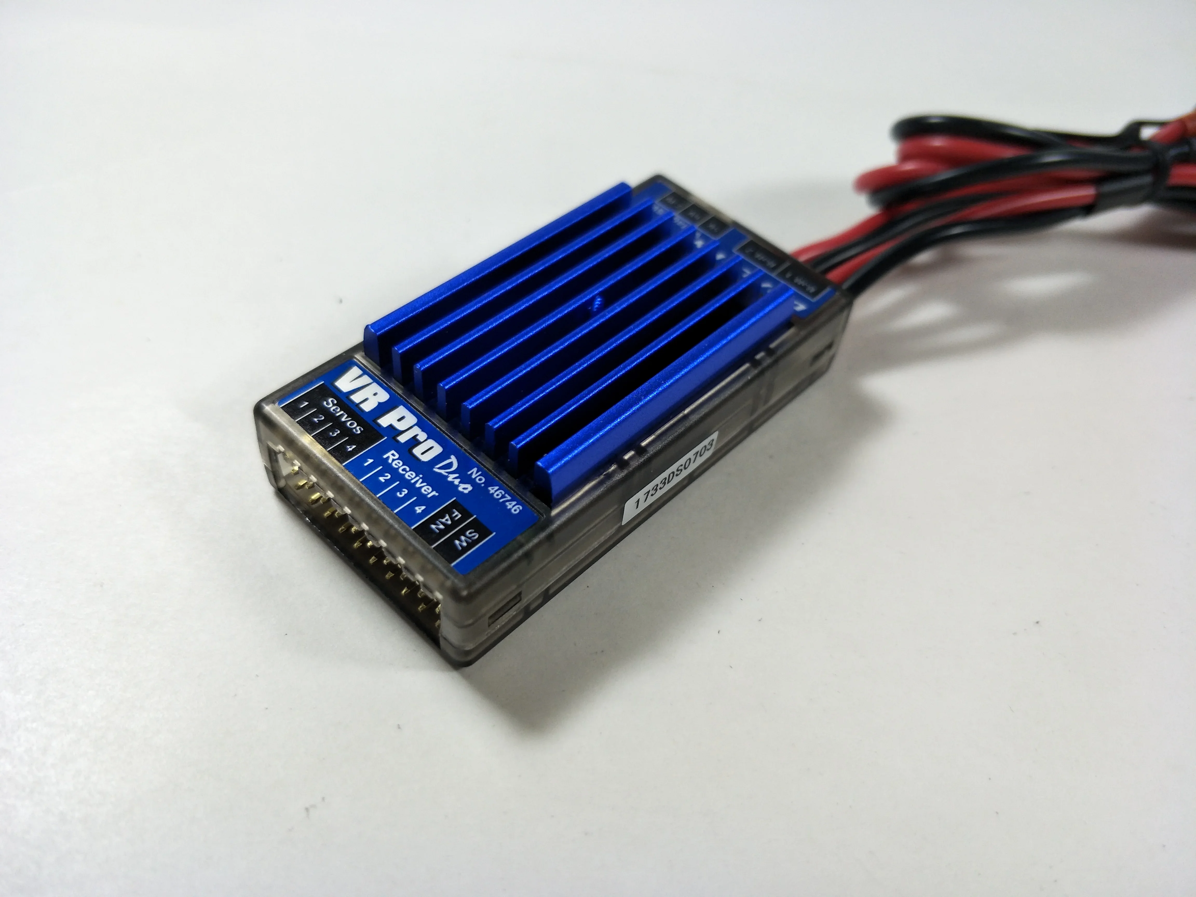 DUALSKY VR Pro Duo High Current Linear 2 Batteries Redundance Input Regulator Voltage Stabilizer For 100CC RC Airplane Aircraft