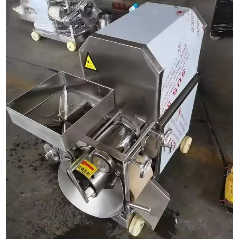 Fish Meat Process Machine Automatic Fish Bone Removal Machine Frozen Fish Bone Grinder