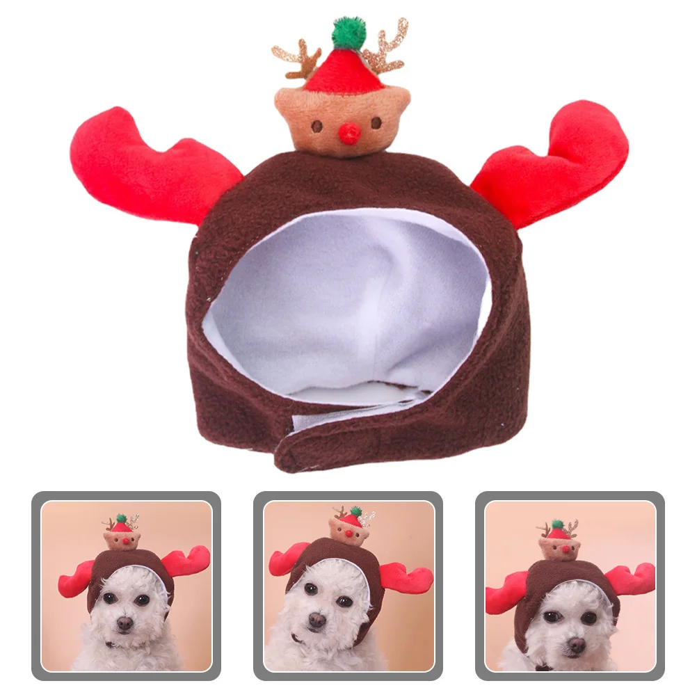 

Pet Cosplay Hat Lovely Headdress for Small Pets Neck 16-27Cm Cool Attractive Dress Up Gift Accessory Pet Headwear