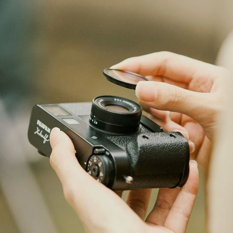 فلتر كاميرا UV مغناطيسي صغير الحجم لـ FUJIFILM X نصف، عدسة زجاجية بصرية مقاومة للخدش وتقليل الأشباح والوهج -5214