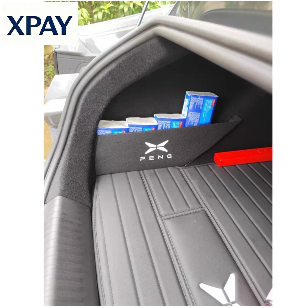 New For XPeng G7 2025 Rear Spare Compartment Partition Rear Trunk Storage Box Extreme Interior Modification Accessories