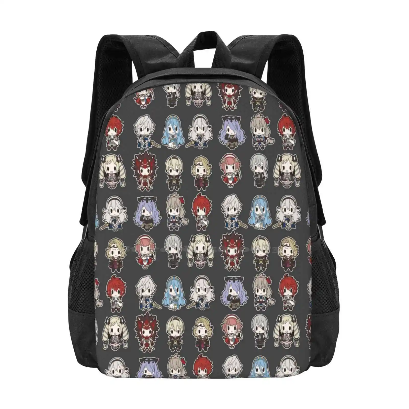 Fire Emblem : Fates School Bag Big Capacity Backpack Laptop Hinoka Takumi Ryoma Ryouma Leon Marx Jakob Joker Elise Camilla