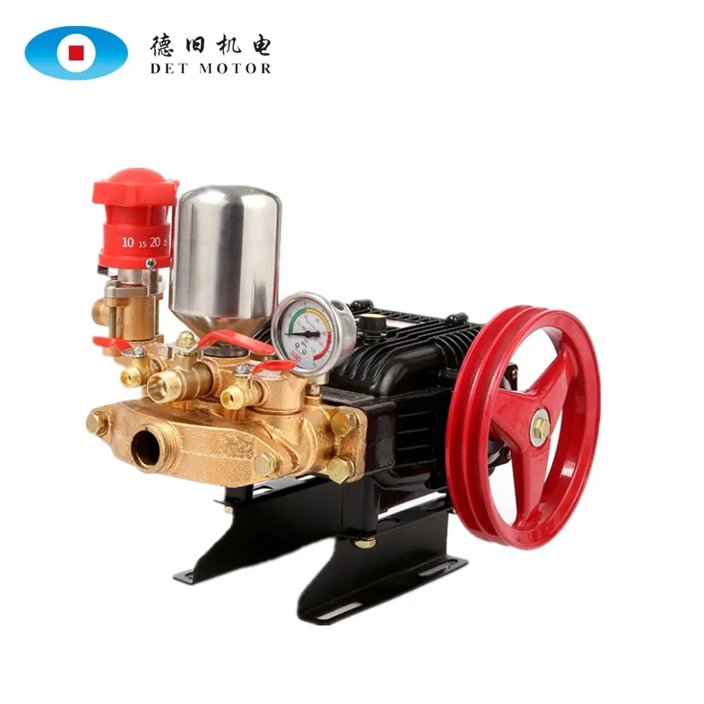 

Remote large flow high pressure three-cylinder plunger pump sprayer pump spray pressure pump sprayer