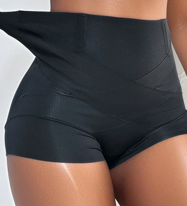 سراويل نسائية جديدة 2025 عالية الخصر هيدروليكية متقاطعة للتحكم في البطن بدون خياطة #6