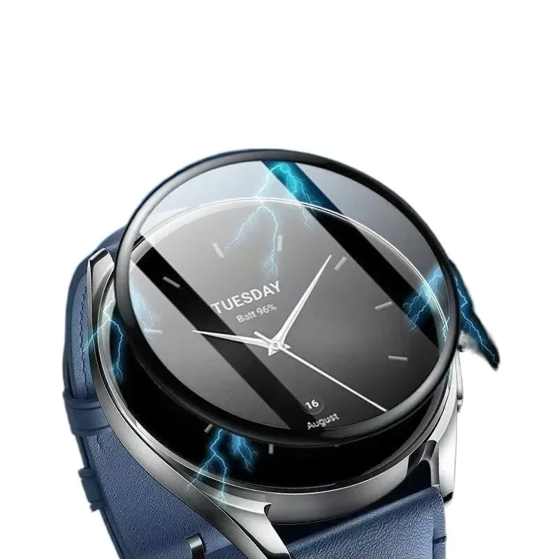 For Xiaomi Watch S1 S3 Pro S4 Sport Military-Grade Tempered Glass Screen Protector Ultra-Thin 9H Anti-Slip