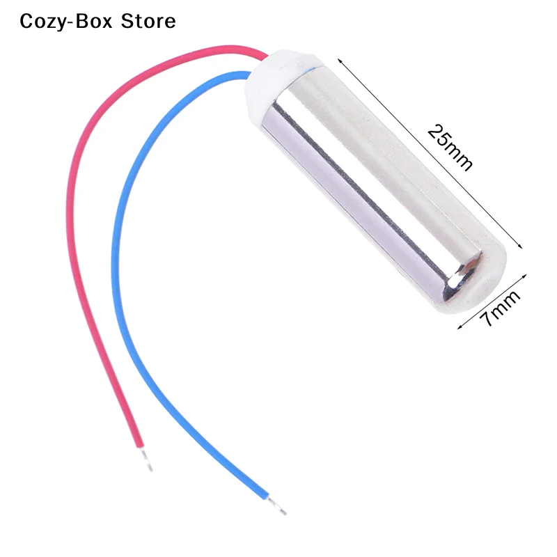 [ZY]18000rpm DC Coreless Motor Built-in Vibration Waterproof Vibration Motor For Electric Toothbrush Toys Parts 7x25mm[ZY]