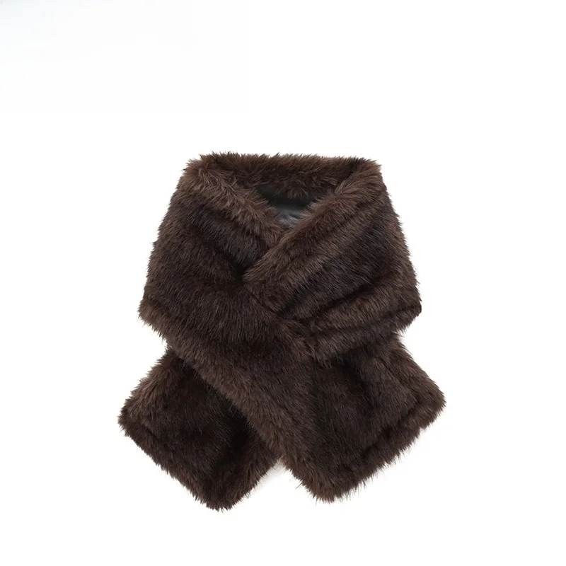 

ZAB Double-Sided Faionable Versatile Women's Scarf Autumn New Sle Design Sensation Scarf for All Seasons Polyester Fiber