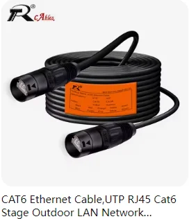 RJ45 CAT5 mit abgeschirmtem 4-Kanal-3-Pin-XLR-Stecker/Buchse, Multi-Netzwerk-Empfängerkabel für Bühnenaufnahmestudio – Detail 30
