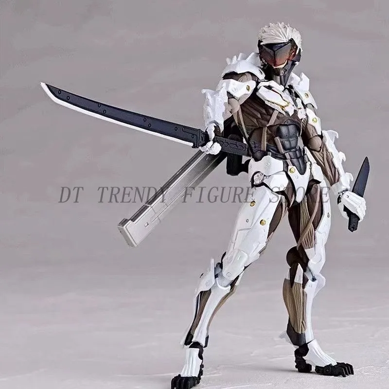 14cm Yamaguchi 140 Ex-Metal Gear  Action Figure PVC Metal Gear Rising Raiden Collection Model Ornaments Toys For Childs Gifts