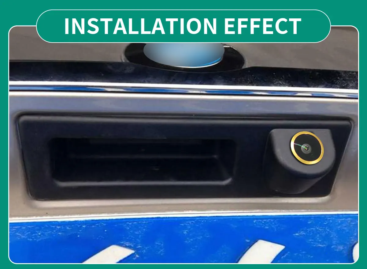 AHD 1080P Rückfahrkamera für BMW F30 F10 X3 F25 F31 F46 X1 F48 F22 3er 5er Serie Auto-Rückfahrkamera – Detail 6