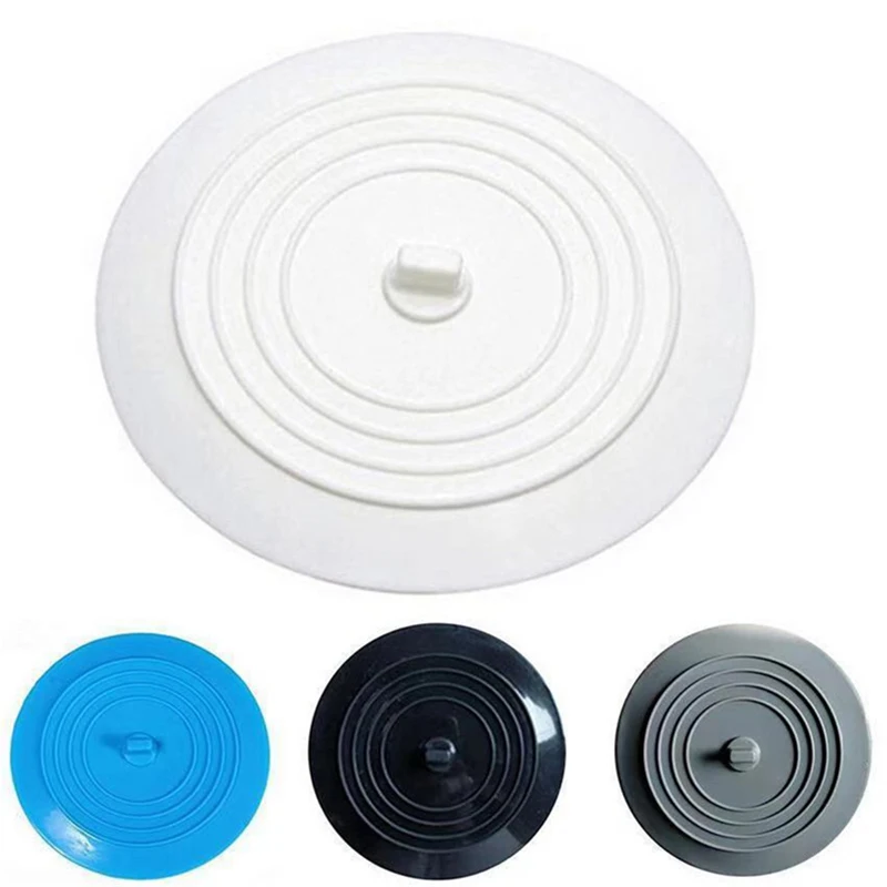 1~10PCS 15cm Large Silicone Sink Drain Plug Bath Cover Strainer Kitchen Sink Deodorant Tub Flat Plug Stopper Bathroom