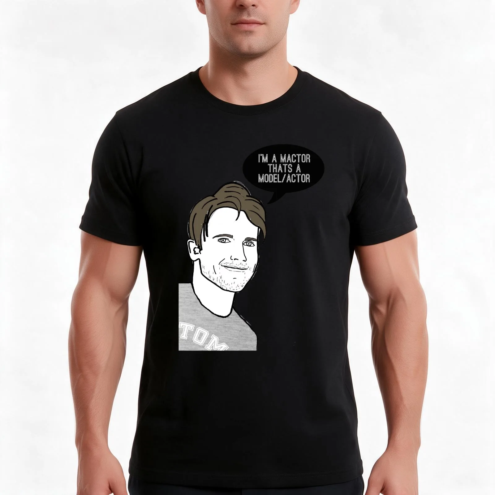 Funny Man Vanderpump Rules Gifts Movie Fans T-Shirt, Summer Casual Cotton Tee, Oversized Streetwear Tops, Vintage Graphic Print