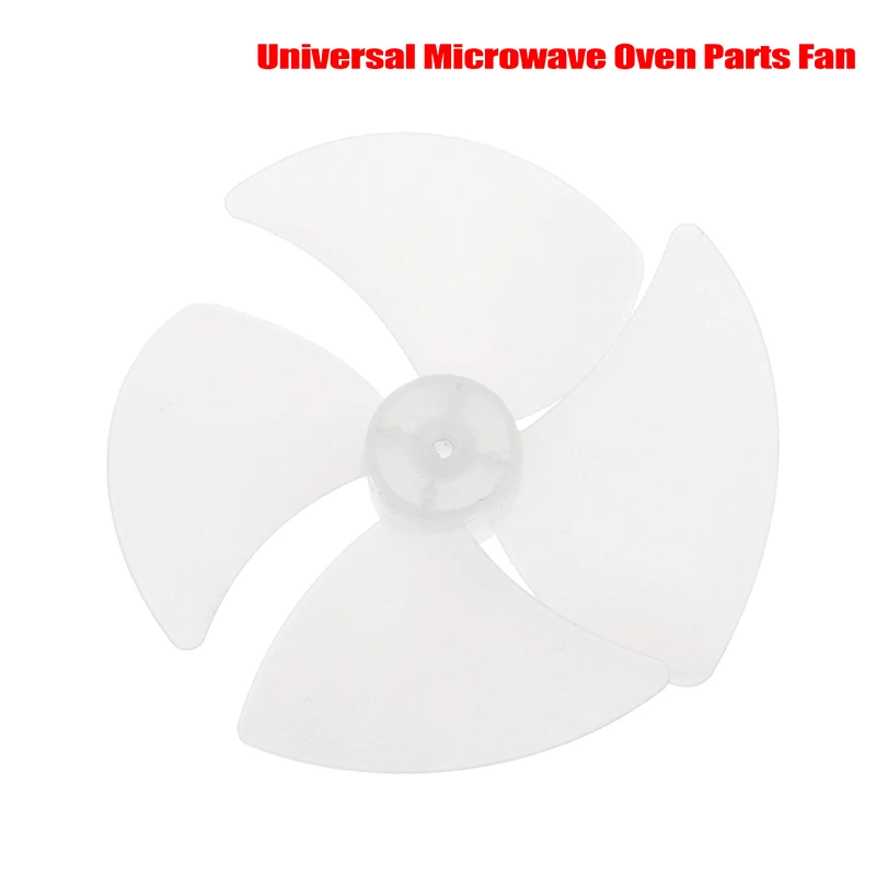 1Pc Universal Microwave Oven Parts Fan Blade Cooling Fan Leaf Microwave Cooling Fan Leaf