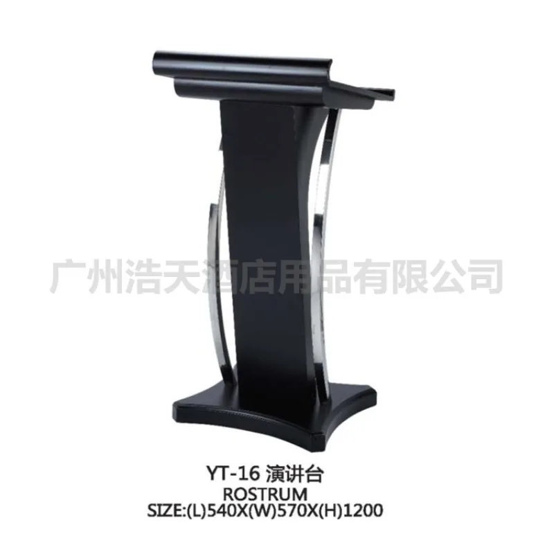 Special solid wood belt podium, concierge promotion podium, welcome desk front reception desk wholesale