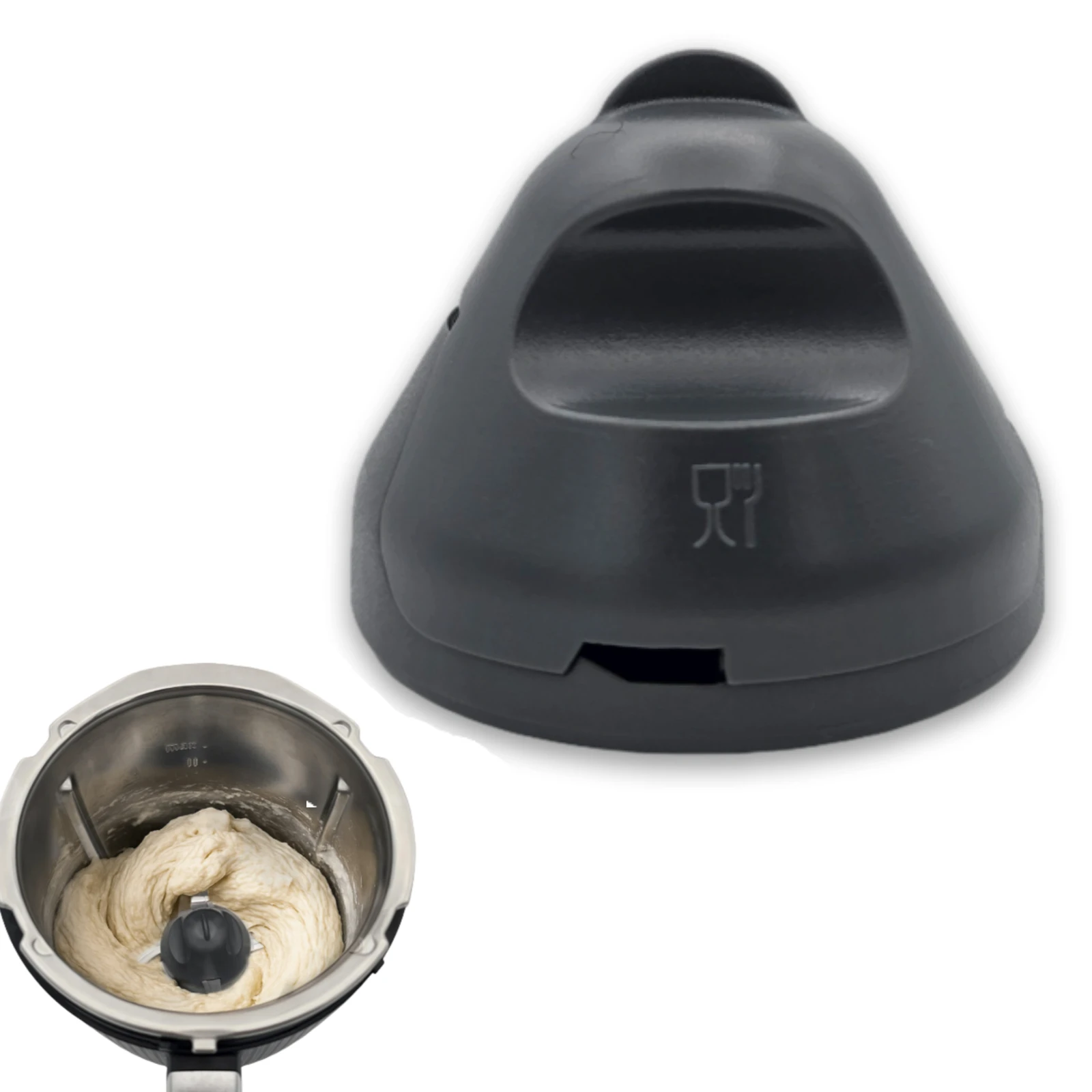 شفرات خلاط العجين العجن حماية التماس الرأس من أوساخ العجين لملحقات Thermomix TM7 أجزاء الخلاط #5