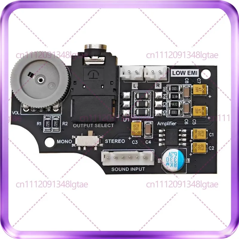For GG SEGA GAMEGEAR game handheld audio board