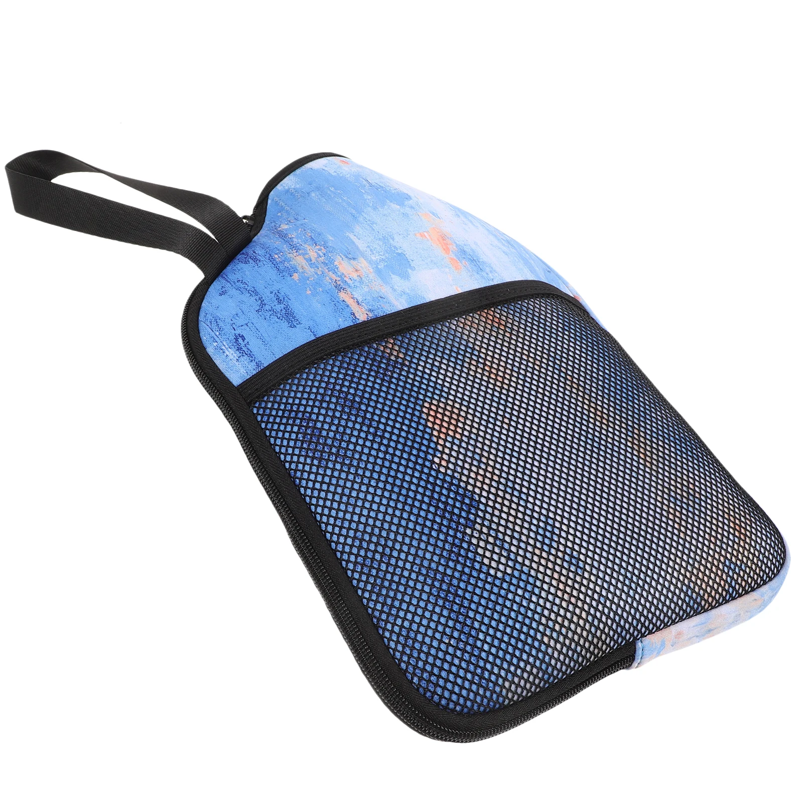 

Pickleball Racket Protective Cover Blue Diving Cloth Portable Outdoor Case Lightweight Reusable Sports Toy Kit Bag Ball