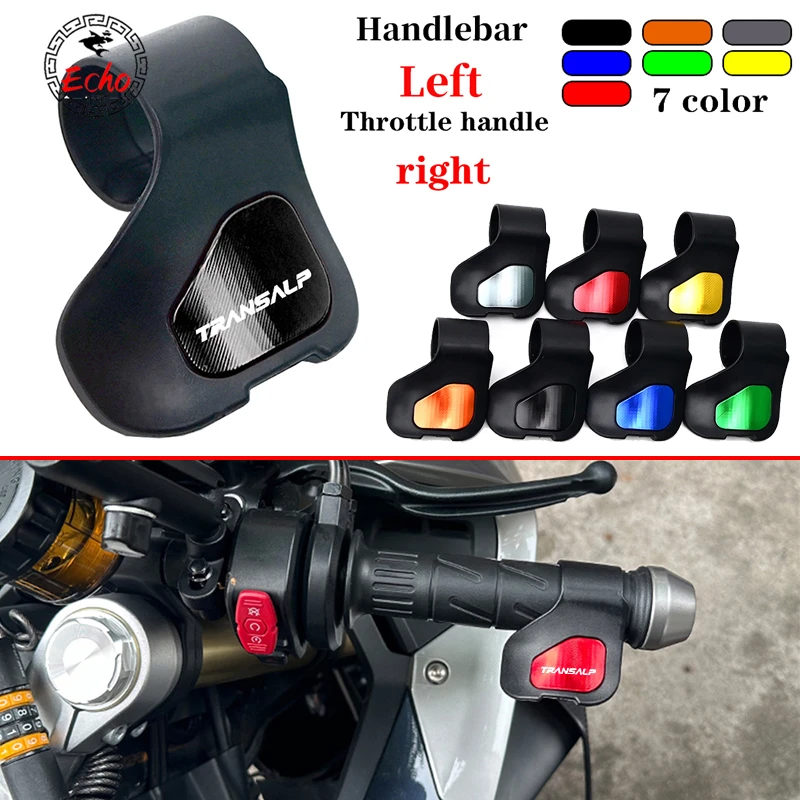 With LOGO''TRANSALP'' For Honda TRANSALP XL600V XL650 XL700 XLV 600 650 700 Motorcycle Accessories Throttle Clip Labor Saver