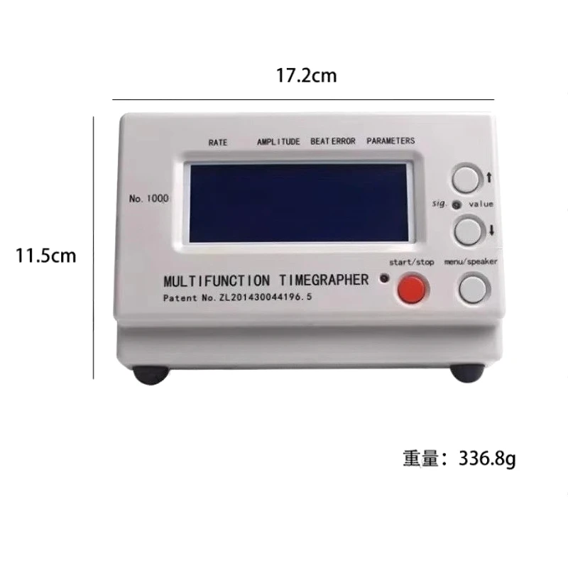 Multi-functional Mechanical Watch Timing Tester, Watch Daily Rate Detector, Watch Time Calibration Instrument