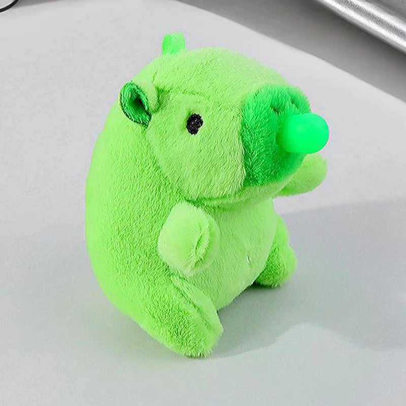 Cute Bubble Capybara Plush Toy Doll Keychain Doll Pendant