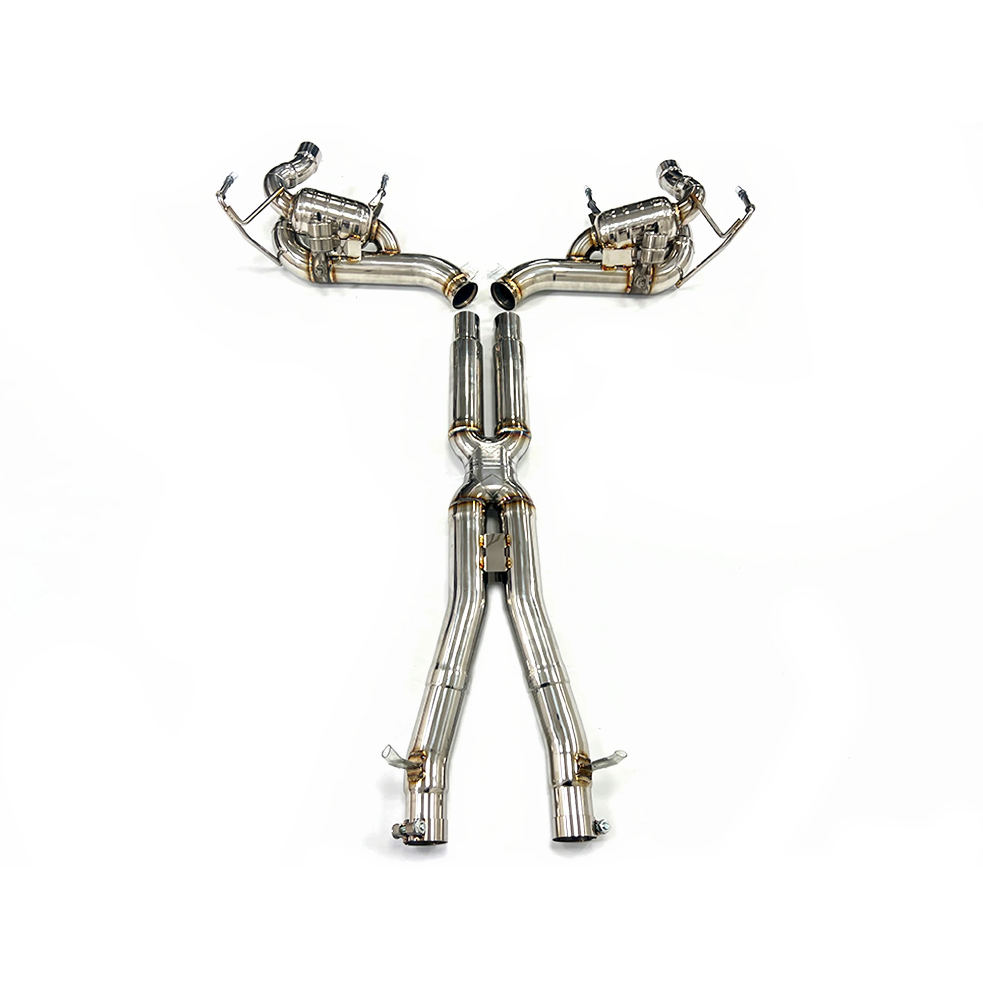 

ING Exhaust System Stainless Steel Exhaust Catback With X Pipes for Ferrari California 4.3L V8 SS Exhaust Pipes Auto Parts