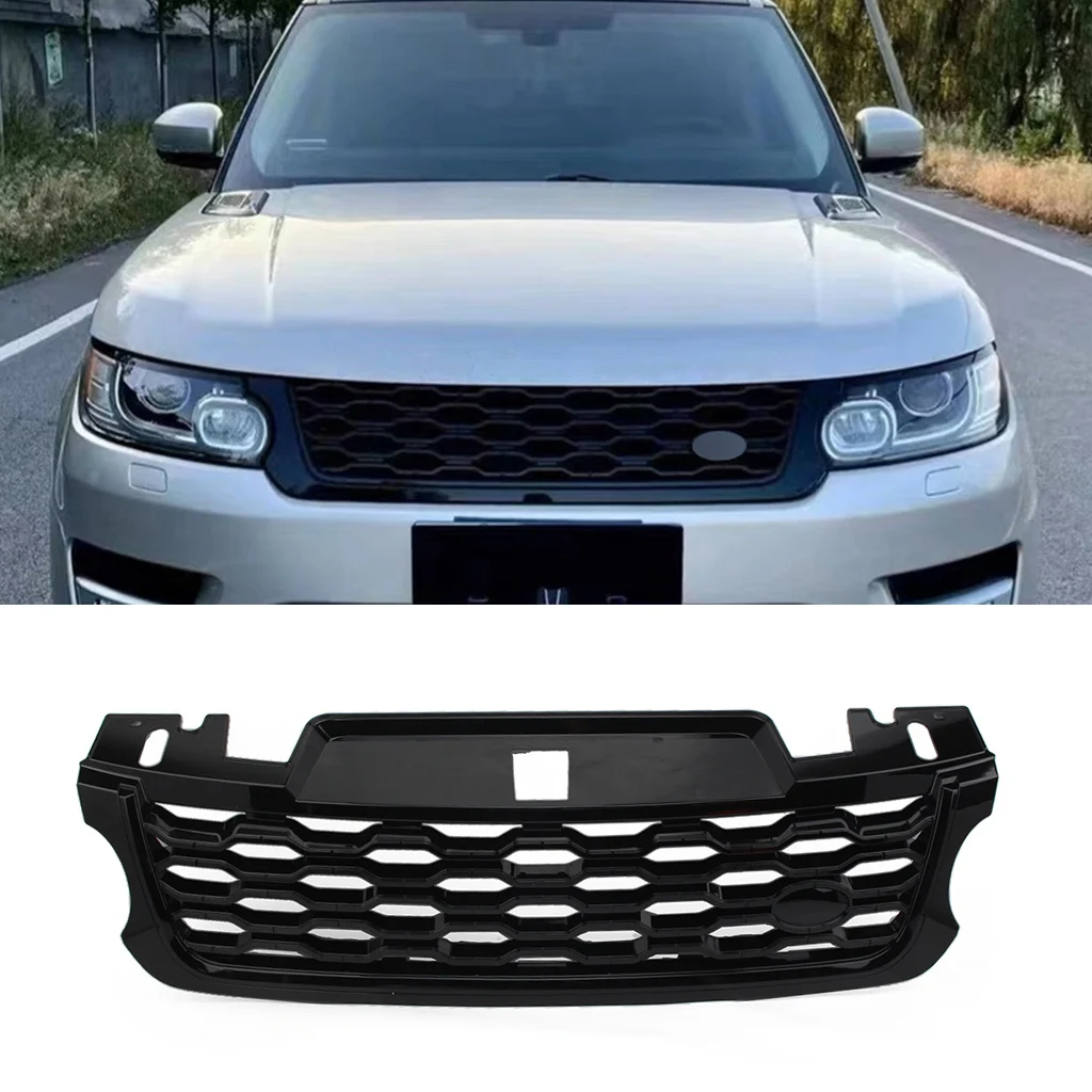 

Car Front Bumper Air Intake Radiator Grille For Land Rover Range Rover Sport 2014 2015 2016 2017 Car Accessories