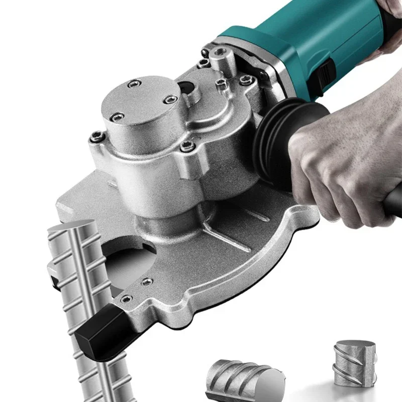 Portable Handheld Steel Bar Cold Cutting Machine 220V Mini Steel Pipe Rebar Cutting Device for Metal Fabrication