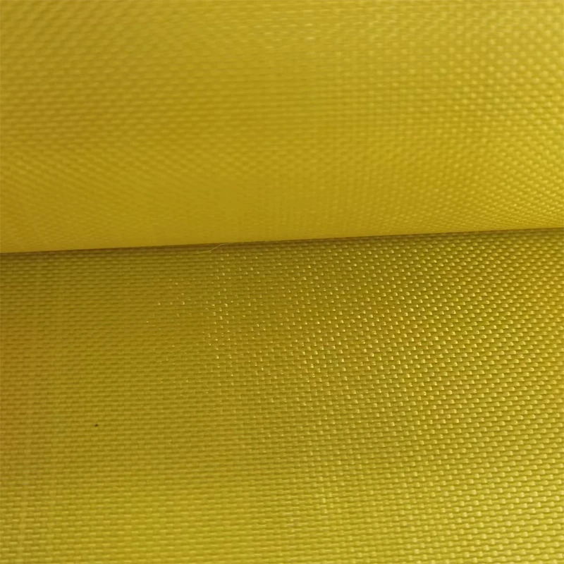 Kafu KFA150P wear-resistant insulation flame retardant thermal insulation anti-corrosion 1000D150g yellow Kevlar aramid fabric